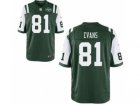 Nike jerseys new york jets #81 evans green[Elite][evans]