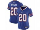 Women Nike Buffalo Bills #20 Shareece Wright Vapor Untouchable Limited Royal Blue Team Color NFL Jersey