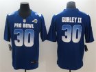 Nike NFC Rams #30 Todd Gurley II Royal 2018 Pro Bowl Game Jersey