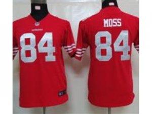 ke Youth NFL San Francisco 49ers #84 Randy Moss Red Jerseys