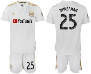 2018-19 Los Angeles FC 25 ZIMMERMAN Away Soccer Jersey