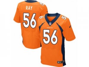 Men\'s Nike Denver Broncos #56 Shane Ray Elite Orange Team Color NFL Jersey