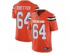 Nike Cleveland Browns #64 JC Tretter Vapor Untouchable Limited Orange Alternate NFL Jersey
