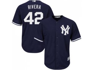 Youth New York Yankees #42 Mariano Rivera Navy blue Cool Base Stitched MLB Jersey