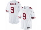 Mens Nike San Francisco 49ers #9 Robbie Gould Limited White NFL Jersey