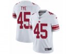 Mens Nike New York Giants #45 Will Tye Vapor Untouchable Limited White NFL Jersey