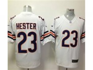 Nike Chicago Bears #23 Devin Hester whitw Game Jerseys