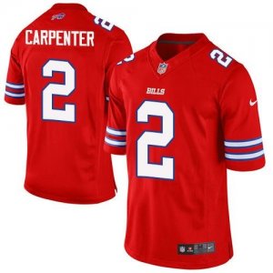 Nike Buffalo Bills #2 Dan Carpenter Red Jerseys(Elite)