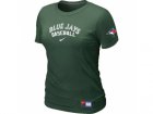 Women Toronto Blue Jays Nike D.Green Short Sleeve Practice T-Shirt