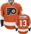 nhl philadelphia flyers #13 carcilllo orange