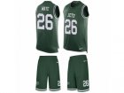 Mens Nike New York Jets #26 Marcus Maye Limited Green Tank Top Suit NFL Jersey