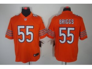 Nike NFL Chicago Bears #55 Lance Briggs orange Jerseys(Limited)