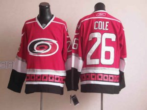 nhl Carolina hurricanes #26 cole red