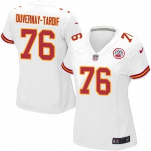 Womens Nike Kansas City Chiefs #76 Laurent Duvernay-Tardif Limited White NFL Jersey