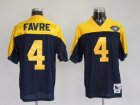 nfl green bay packers #4 favre bluegold[75th]