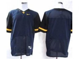 NCAA Virginia Mountaineers Blank Blue Jerseys(Elite)