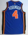 nba New York Knicks #4 Nate Robinson blue