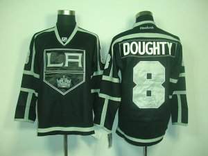 nhl los angeles kings #8 doughty black 2012