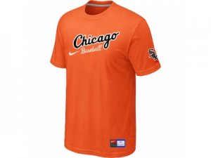 Chicago White Sox Nike Away Practice T-Shirt Orange