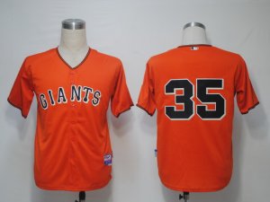 MLB San Francisco Giants #35 Ishikawa Orange[Cool Base]