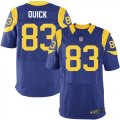 Nike St. Louis Rams #83 Brian Quick Royal Blue Alternate NFL Elite Jersey