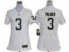 Nike Women Oakland Raiders #3 Carson Palmer White jerseys