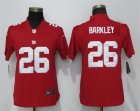 Nike Giants #26 Saquon Barkley Red Alternate Women Vapor Untouchable Limited Jersey