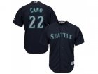 Youth Seattle Mariners #22 Robinson Cano Navy Blue Cool Base Stitched MLB Jersey