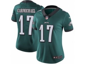 Women Nike Philadelphia Eagles #17 Harold Carmichael Vapor Untouchable Limited Midnight Green Team Color NFL Jersey