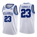 Villanova Wildcats #23 Jermaine Samuels White College Basketball Jersey