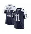 Mens Nike Dallas Cowboys #11 Micah Parsons Navy Thanksgiving 2023 F.U.S.E. Limited Stitched Football Jersey