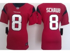 Nike Women nfl Houston Texans #8 Matt Schaub red jerseys