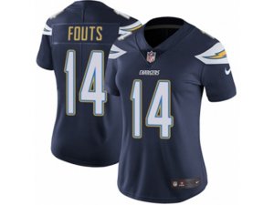 Women Nike Los Angeles Chargers #14 Dan Fouts Vapor Untouchable Limited Navy Blue Team Color NFL Jersey