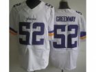 Nike Minnesota Vikings #52 Chad Greenway White Jerseys(Elite)