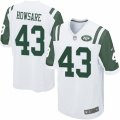 Mens Nike New York Jets #43 Julian Howsare Game White NFL Jersey