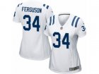 Women Nike Indianapolis Colts #34 Josh Ferguson Game White NFL Jersey