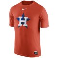 MLB Men's Houston Astros Nike Authentic Collection Legend T-Shirt - Orange