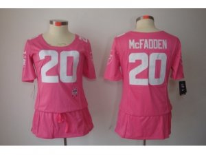 Nike Womens Oakland Raiders #20 Darren McFadden pink Jerseys(breast Cancer Awareness)