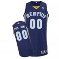 Customized Memphis Grizzlies Jersey Revolution 30 Custom Dark Blue Road Basketball