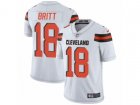 Nike Cleveland Browns #18 Kenny Britt Vapor Untouchable Limited White NFL Jersey