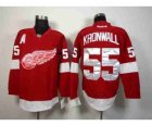 nhl jerseys detroit red wings #55 kronwall red[[patch A]