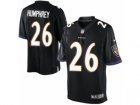 Mens Nike Baltimore Ravens #26 Marlon Humphrey Limited Black Alternate NFL Jersey