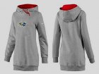 Women Baltimore Ravens Logo Pullover Hoodie-077