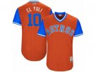 2017 Little League World Series Astros Yuli Gurriel #10 El Yuli Orange Jersey