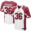 Mens Nike Arizona Cardinals #36 D. J. Swearinger Elite White NFL Jersey