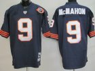 Chicago Bears #9 mcmahon throwback blue[big number]
