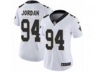 Women Nike New Orleans Saints #94 Cameron Jordan Vapor Untouchable Limited White NFL Jersey