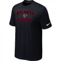 Atlanta Falcons Heart & Soull T-Shirt Black