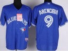 mlb Toronto Blue Jays #9 J.P. Arencibia blue