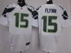 Nike NFL Seattle Seahawks #15 Matt Flynn White Elite Jerseys